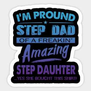 Tee - Step dad 2020 Sticker